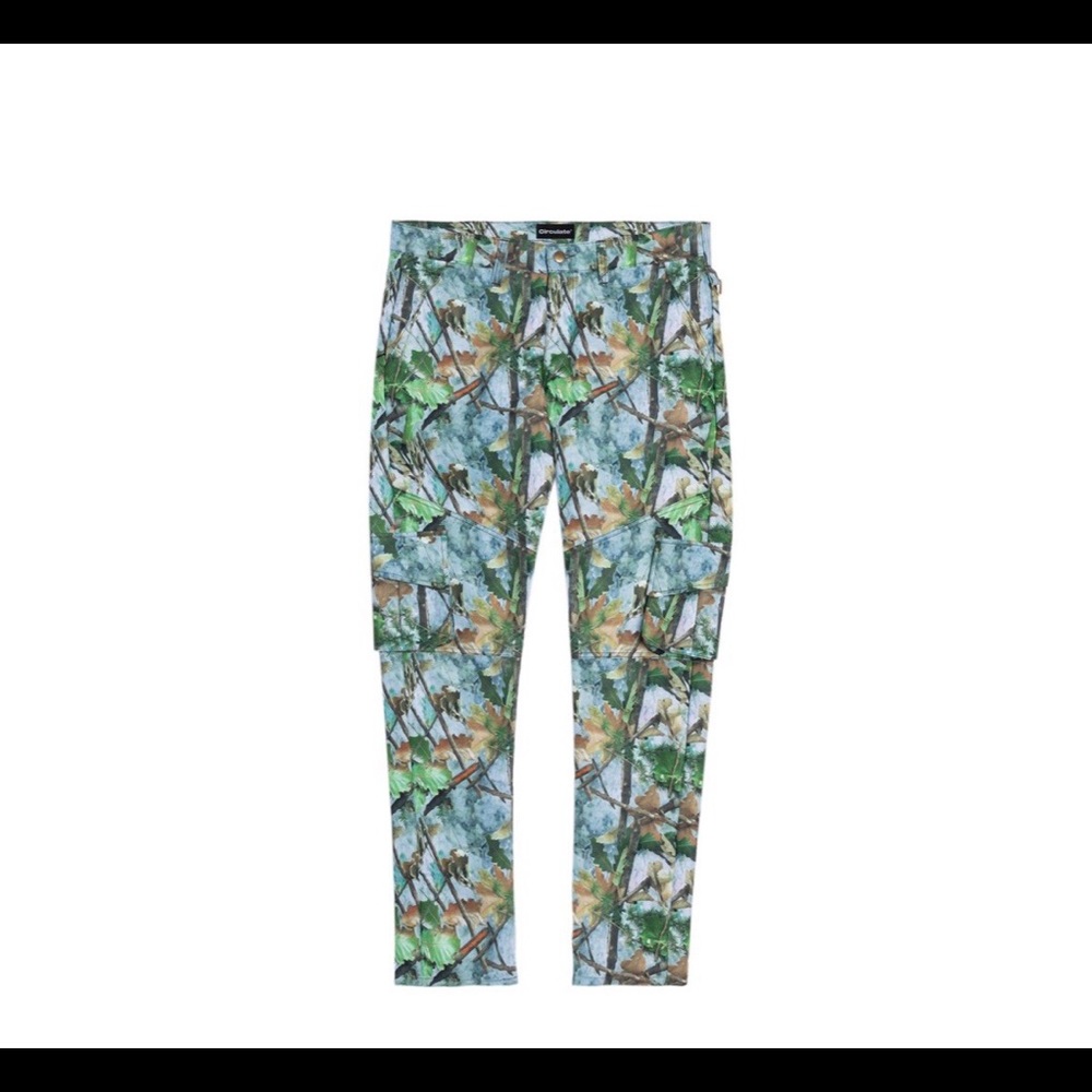 Circulate Worldwide City Cargo Pants- Tree Camo